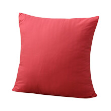 Housse de coussin unie pour canapé, lit ou bureau (1 pièce)