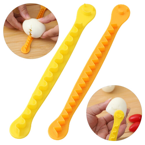 Eierschneider mit Spitzendesign, hitzebeständig, 2 Stück 1