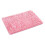 Pink badeværelsestæppe, skridsikkert, blødt, tykt, maskinvaskbart 2