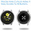 Samsung Galaxy Watch Active 40 mm Hülle, 3er-Pack TPU 4