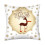 Housse de coussin décorative en forme de cœur 30 x 30 cm 1