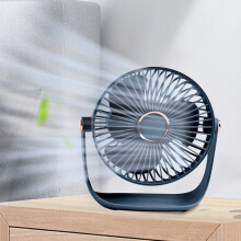 Ανεμιστήρας Fankiway Mini για Επιφάνεια Εργασίας Αθόρυβος Υψηλός Άνεμος 1 Μονάδα