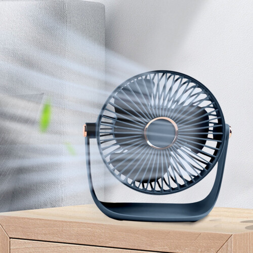 Ανεμιστήρας Fankiway Mini για Επιφάνεια Εργασίας Αθόρυβος Υψηλός Άνεμος 1 Μονάδα