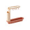 Étagère de rangement pour robinet d'évier de cuisine avec pince 1