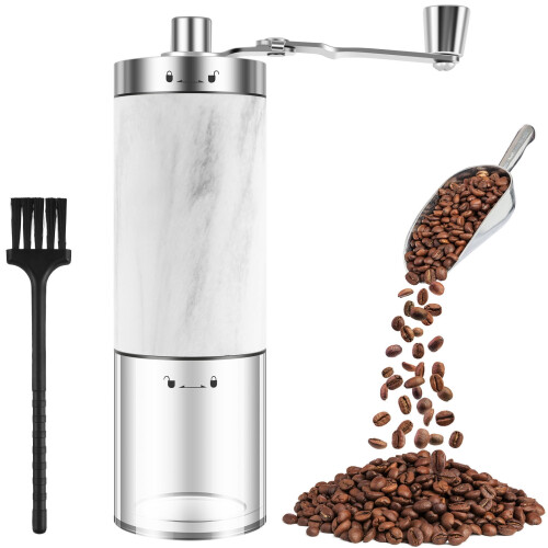 Manuelle Kaffeemühle mit Keramikmahlwerk (1 Stück)