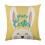 Ensemble de housses de coussin de Pâques en lin 45 x 45 cm 1