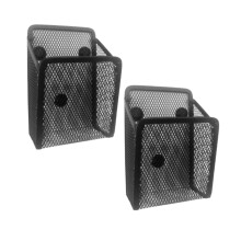 Soporte metálico para guardar utensilios de escritura (paquete de 2)