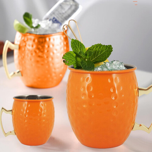 Pichet en cuivre pur avec gobelets 1,5 L