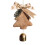 Red Christmas tree pendant for car rearview mirror 2