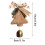 Red Christmas tree pendant for car rearview mirror 3