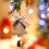 Red Christmas tree pendant for car rearview mirror 4