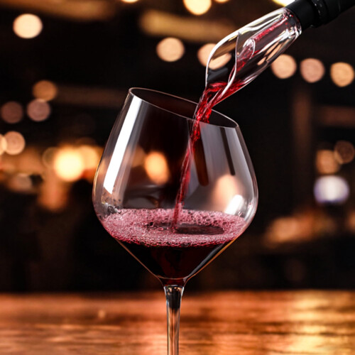 Aerator de vin cu dop vidat din plastic, 1 bucată 2