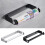 Väggmonterad pappershandduksställ i aluminium, 1-pack 2