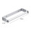 Väggmonterad pappershandduksställ i aluminium, 1-pack 6
