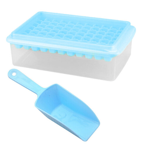 Eiswürfelform-Set mit Schaufel, 33 oder 77 Fächer, lebensmittelecht 1