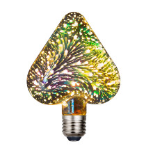 YANHAIGONG LED Vuurwerklamp Sterrenhemel Vintage Glazen Lamp1