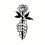 Giyblacko Gothic Art Wandaufkleber (1 Packung) 2