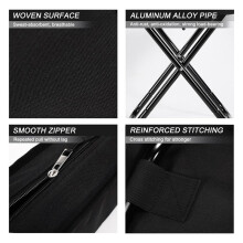 Camping Stool,Portable Folding Stool,Backpacking Stool Suitable for Outdoor Gardening Beach Hiking Fishing 13.4inch High