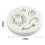 Moule à dessert en silicone alimentaire réutilisable (1 pièce) 5