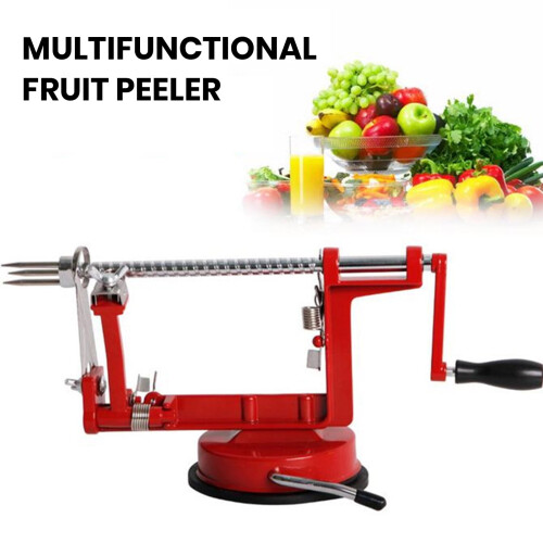 Éplucheur de fruits multifonctionnel avec base à ventouse (1 pièce) 1