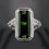 925 Silver Titanium-Plated Wedding Band 1