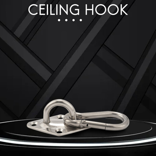 Heavy Duty Hammock Hanging Kit with Eye Plates and Wall 1