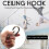 Heavy Duty Hammock Hanging Kit with Eye Plates and Wall 4