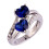 925 Silver Titanium-Plated Wedding Band 1