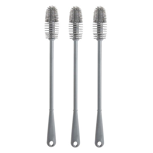 Donemore Reinigungsbürsten mit langem Griff, 3 Stück