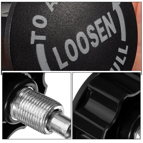 Exercise Bike Knob Replacement Plastic Pull Pin 1