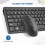 Combinație tastatură și mouse wireless pentru Office2Pack 4