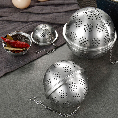 Fankiway teinfuser i rustfrit stål med kædekrog