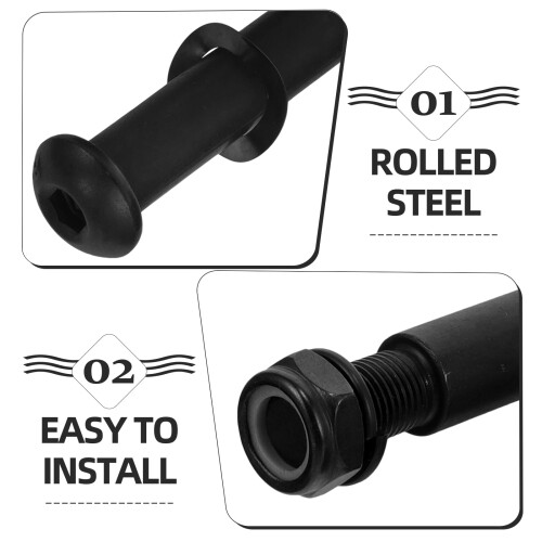 Elemente de fixare eliptice rotative, componentă de fitness din oțel 2