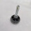Exercise Bike Pull Knob Aluminum Alloy Plastic 1pc 4