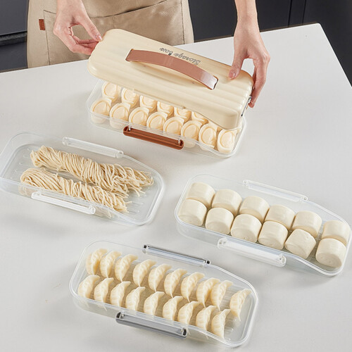 Dumplingboxset med sked och form, 4 lager 2
