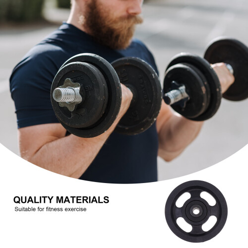 Fitness Wheel Pulley Replacement with Iron Core 2 pcs 1