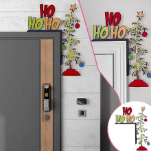 Grinchen Juledekor Trerammer Speil Skap