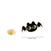 Hauska Halloween-rintaneula vaatteisiin ja laukkuihin