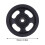 Fitness Wheel Pulley Replacement with Iron Core 2 pcs 5