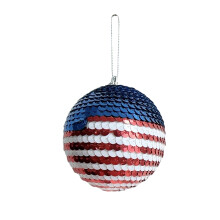 Decorazione patriottica con palline di schiuma per il 4 luglio, 3 pollici