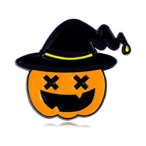 Hauska Halloween-rintaneula vaatekasseihin