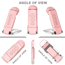 Lampada da lettura portatile a LED con clip USB Donemore