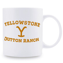 Yellowstone Dutton Ranch kempingbögre 11oz kerámia