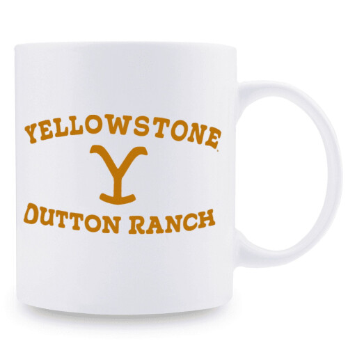 Yellowstone Dutton Ranch kempingbögre 11oz kerámia