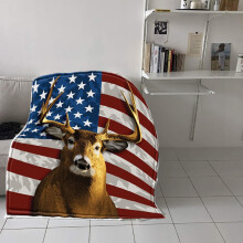 Coperta in flanella per casa, viaggi e campeggio, 50x60 pollici