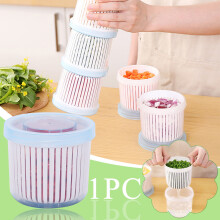 Contenitore per verdure Fankiway con cestello di drenaggio (1 pezzo)