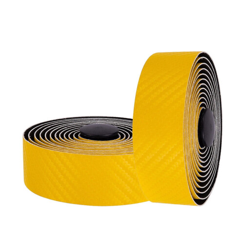 Handlebar Grip Tape Yellow Double-Sided 2 Pieces 1