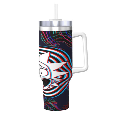 Ποτήρι Rick and Morty 40oz από ανοξείδωτο ατσάλι με λαβή