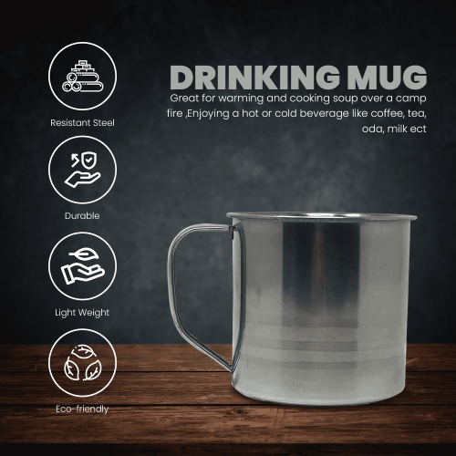 Kaffemugg i rostfritt stål 473 ml 6-pack
