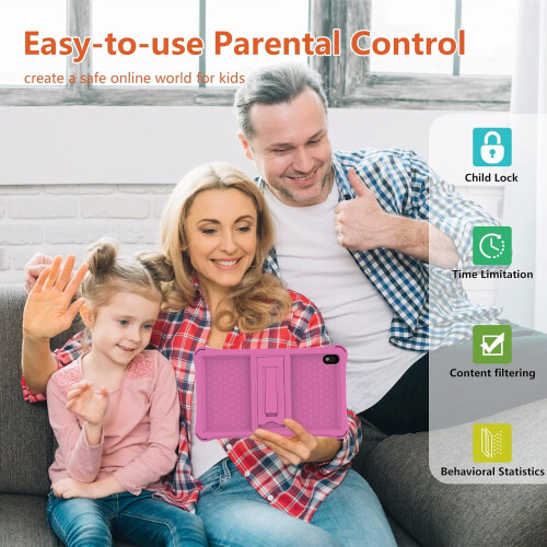 Tablet infantil de 8 polegadas com Android 11, 32 GB de RAM + 2 GB de armazenamento, resolução IPS de 1280 x 800. 1